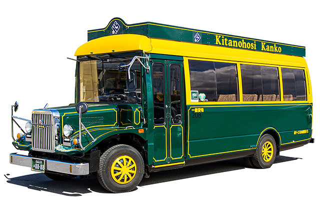 ボンネットバス(緑)